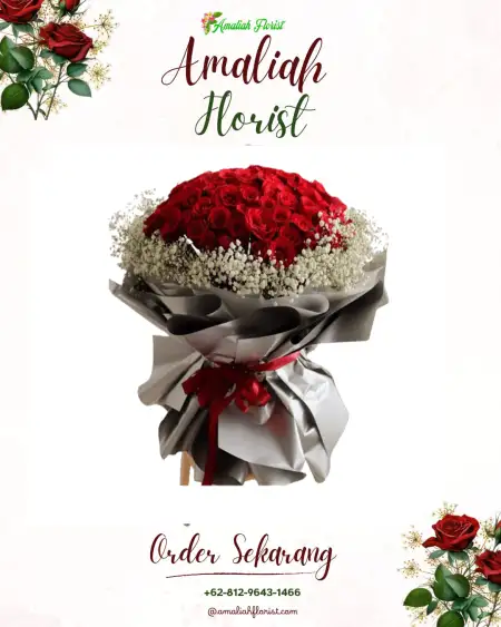 Buket Bunga Pinggir Air